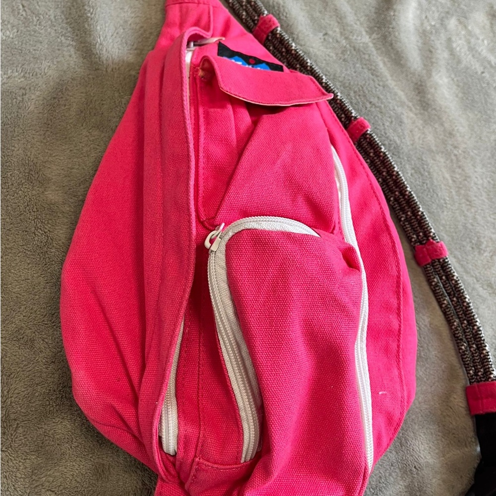 KAVU Bright Pink Backpack